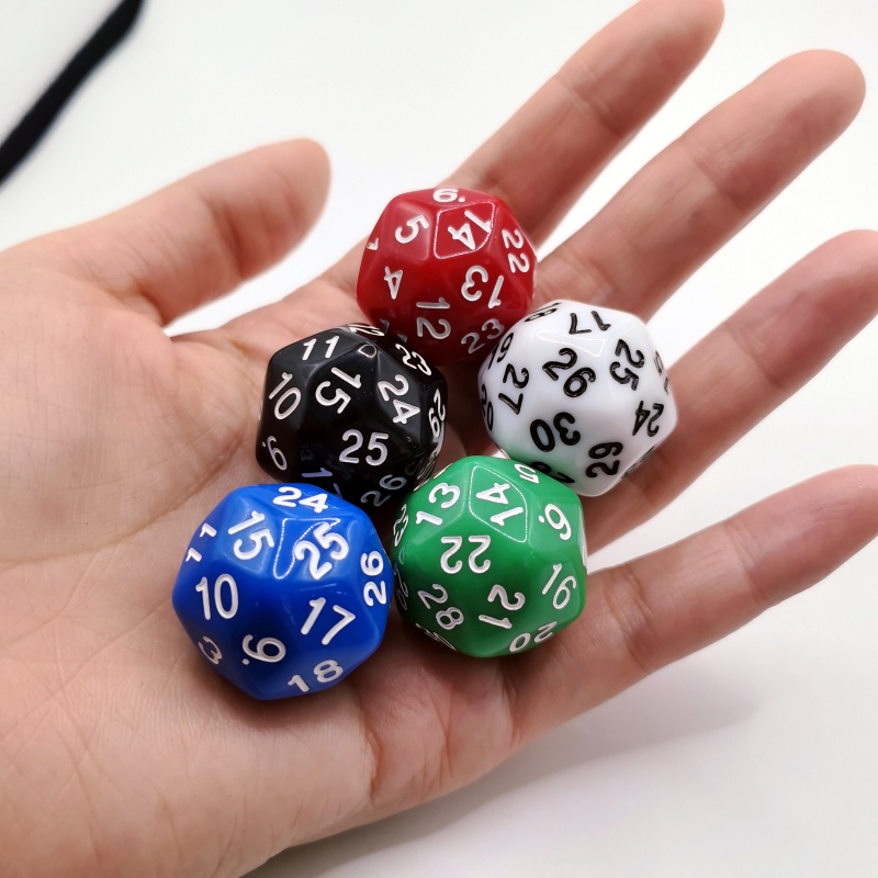 Board Game Yahtzee - 5 adet Küp 30 Taraf D30