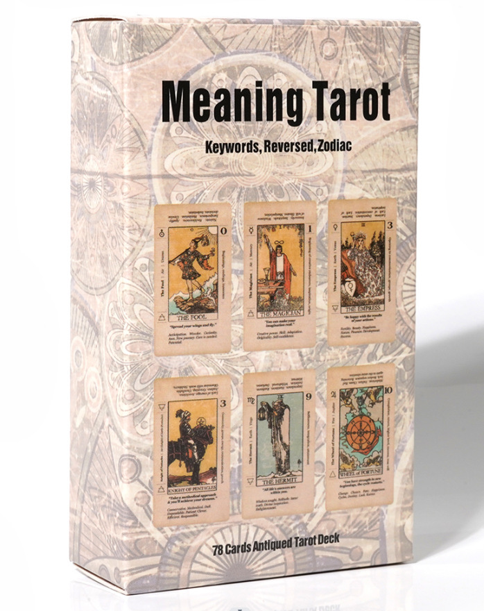 Board Game Pdf - YENİ!!! 10 stilleri Tarot Kartları macera