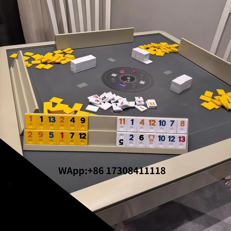Board Game Table - Inean Play Otomatik Karıştırmalı Okey Rummy