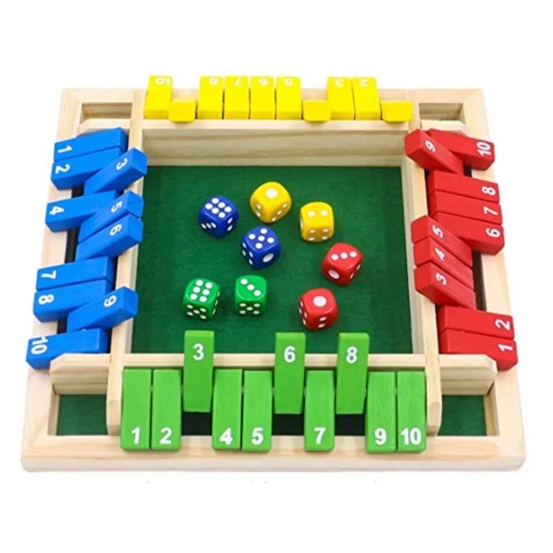 Board Game Azul - Ahşap Zar Masa Oyunu 4'lü Oyuncu