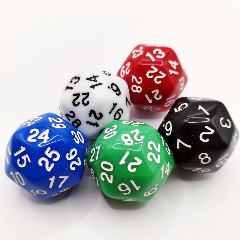 5 adet Küp 30 Taraf D30 zindan - Board Game Yahtzee incelemesi ve fiyatı