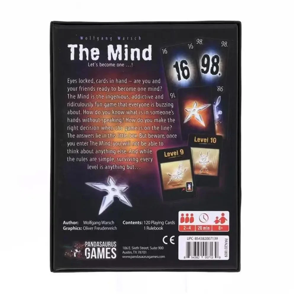 YENİ The Mind Kart Oyunu Parti - Board Game Table incelemesi ve fiyatı