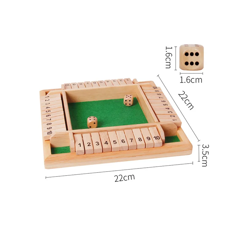 2-4 Oyuncu Ahşap Matematik Kap - Board Game Instruction incelemesi ve fiyatı