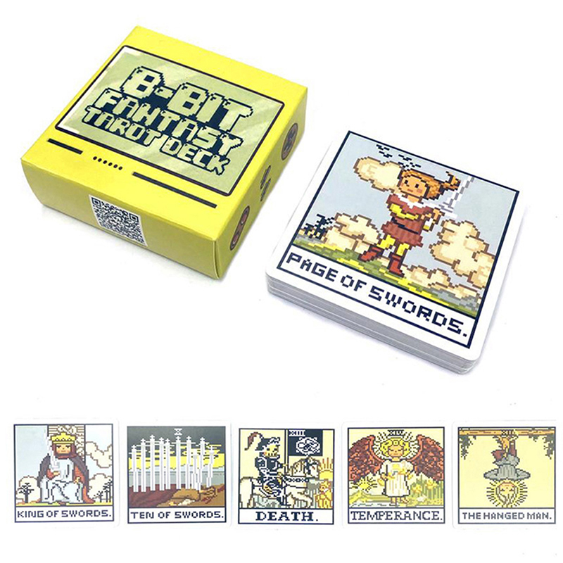 1 kutu 8 Bit Fantezi Tarot Güv - Board Game Pdf incelemesi ve fiyatı