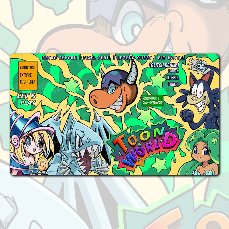 Yu-Gi-Oh! 600x350mm Toon Kara  - Board Game Yugioh incelemesi ve fiyatı
