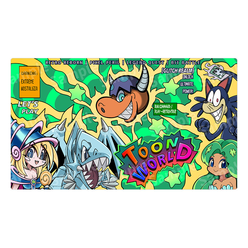 Yu-Gi-Oh! 600x350mm Toon Kara  - Board Game Yugioh incelemesi ve fiyatı