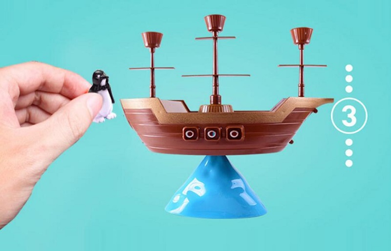 Korsan gemisi denge oyunu küçü - Board Game Pirates incelemesi ve fiyatı