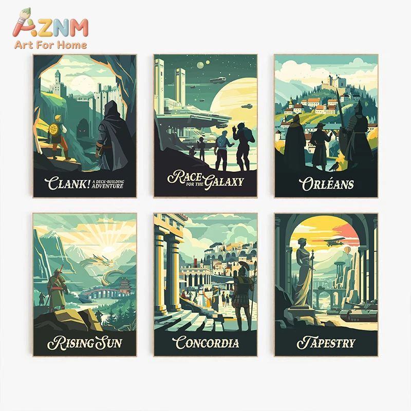 AZNM Retro Masa Oyunu Sanat Tu - Board Game Vintage incelemesi ve fiyatı