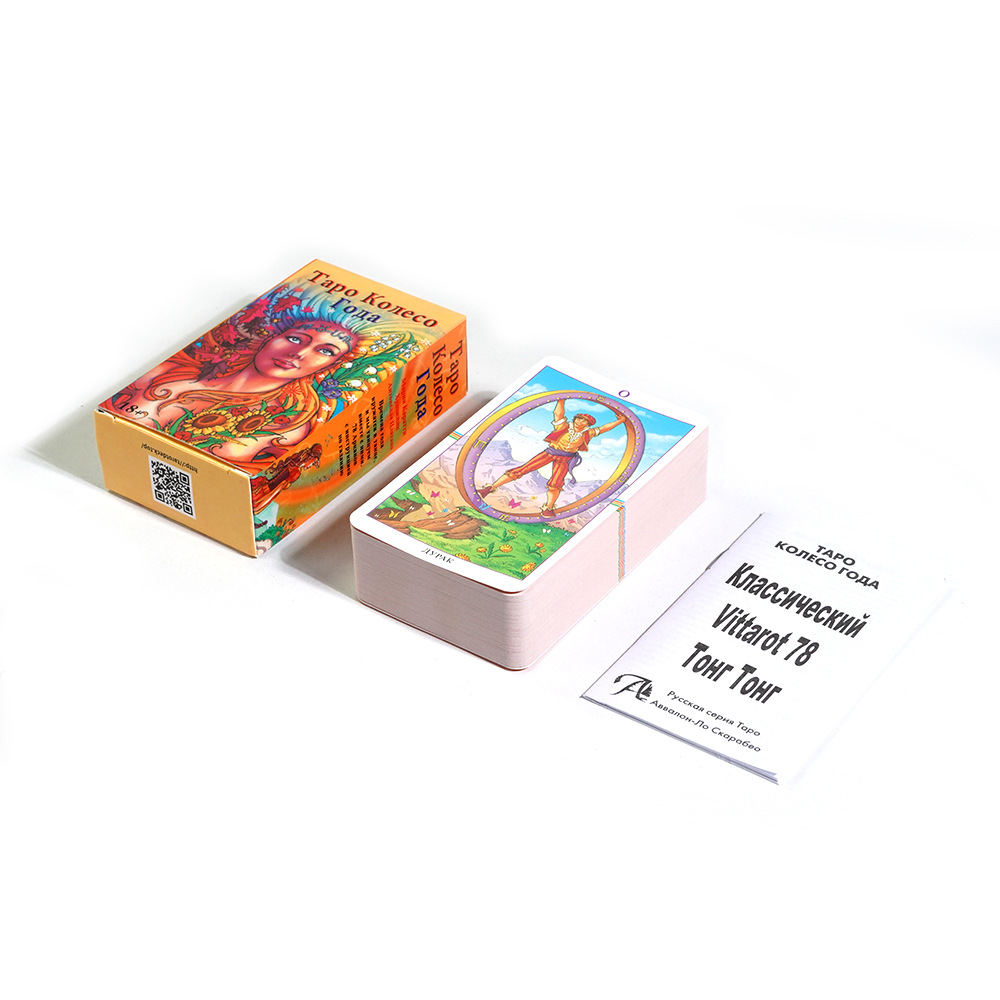Tarot Kartları TAPO güverte Ru - Board Game Instruction incelemesi ve fiyatı