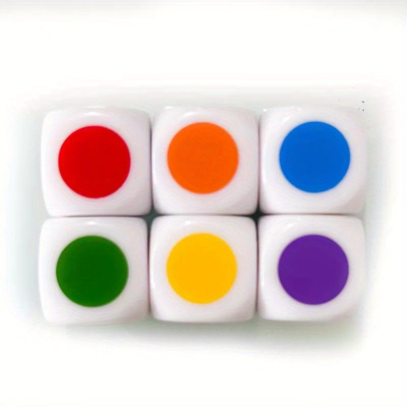 10 Adet Çok Renkli 6 Taraflı S - Board Game Yahtzee incelemesi ve fiyatı