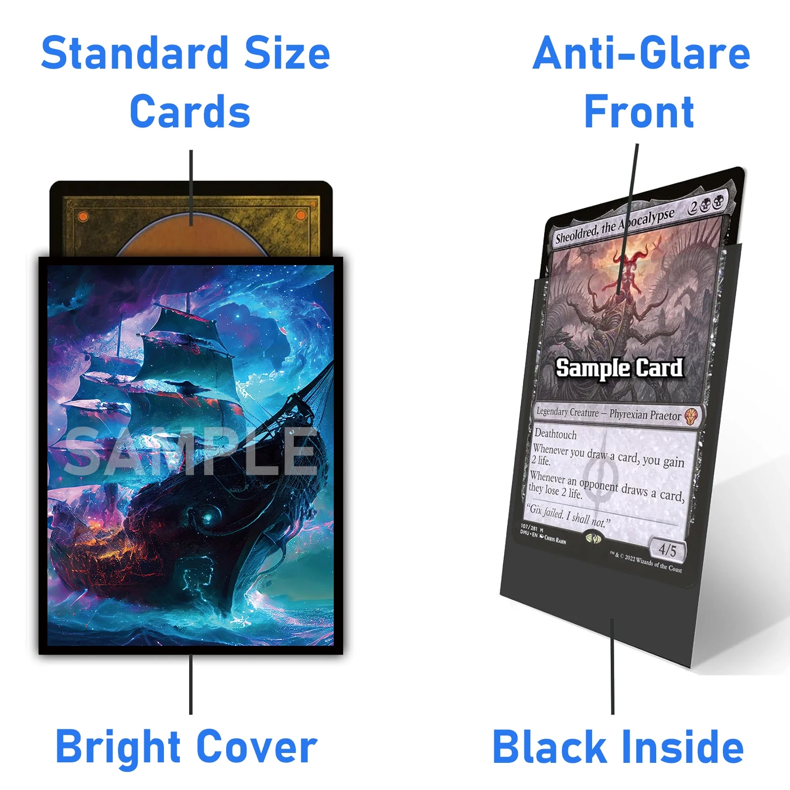 MTG Kart Kılıfları - 100 Adet  - Board Game Pirates incelemesi ve fiyatı