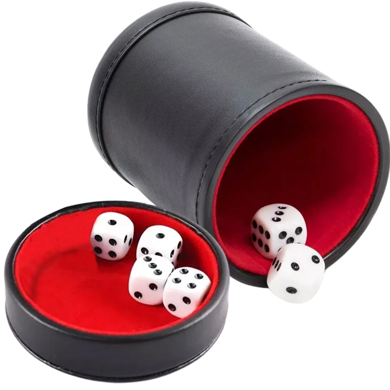 Deri Zar Kapaklı Bardak Yeşil  - Board Game Yahtzee incelemesi ve fiyatı
