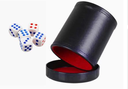 Deri Zar Kapaklı Bardak Yeşil  - Board Game Yahtzee incelemesi ve fiyatı