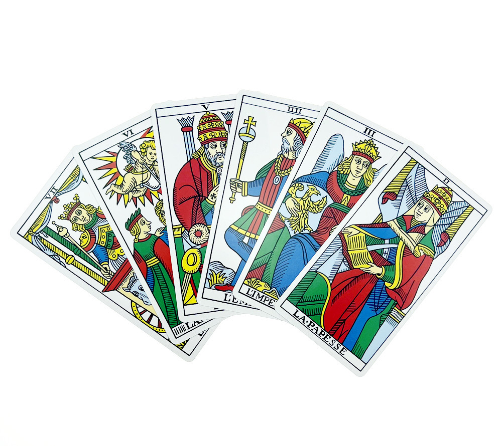 12x6.5cm marsilya Tarot güvert - Board Game Instruction incelemesi ve fiyatı